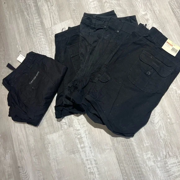 Calvin Klein Black Casual Shorts - Picture 3 of 3